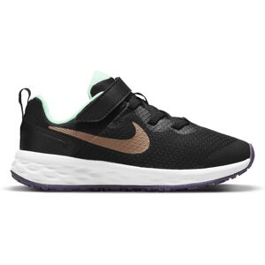 Nike Revolution 6 - scarpe da ginnastica - bambina Black/Brown/Green 11,5C US