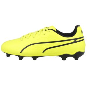 Puma King Match FG/AG Jr - scarpe da calcio per terreni compatti/duri - ragazzo Yellow 1,5 UK