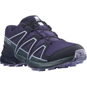 Salomon Speedcross Clima™ Waterproof - scarpe trail running - ragazze Grape/Mallard Blue/Lavender 32