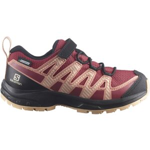 Salomon XA PRO V8 CSWP K - scarpa trail running - bambino Dark Red 30 EU