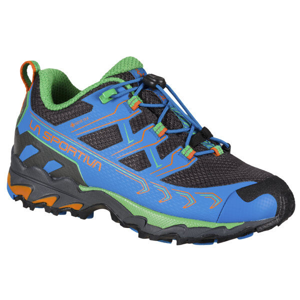 la sportiva ultra raptor ii jr gtx - scarpe da trekking - bambino blue/black/green 30 eu