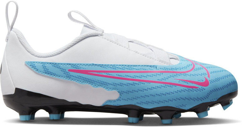 nike jr. phantom gx academy fg/mg - scarpe da calcio multisuperfici - ragazzo white/blue 5y us