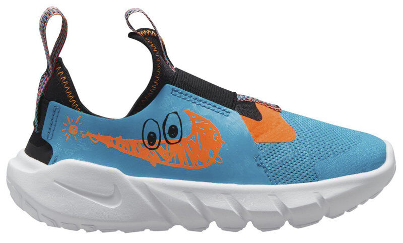 Nike Flex Runner 2 Lil - scarpe da ginnastica - bambino Light Blue/Orange 12C US