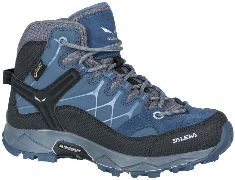 Salewa Alp Trainer Mid GTX JR - scarpe trekking - bambino Dark Denim/Charcoal 31