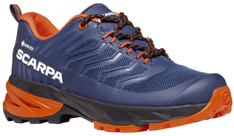 Scarpa Rush GTX - scarpe trekking - bambino Blue/Orange 38 EU