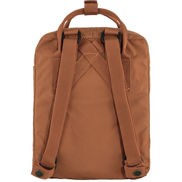 fjällräven kanken mini 7 l - zaino tempo libero orange/brown