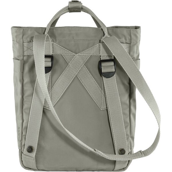 fjällräven kanken totepack mini - borsa a tracolla/zaino light grey