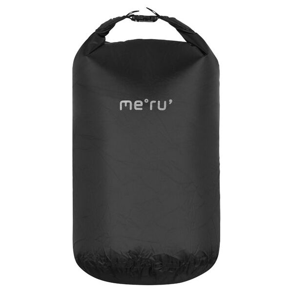 meru light dry bag - sacca impermeabile black m (58 x 25 cm Ø)