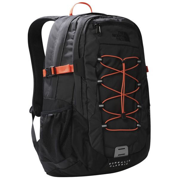 the north face borealis classic - zaino tempo libero black/orange