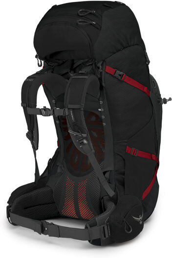 osprey aether plus 85 - zaino escursionismo black