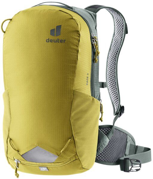 Deuter Race 8 - zaino bici Yellow/Green