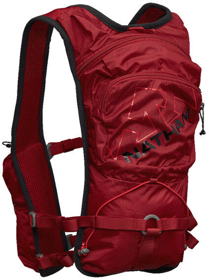 Nathan Quickstart 6 L - zaino trailrunning Red/Black