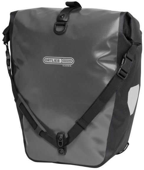 Ortlieb Back Roller Classic - borsa bici posteriore (due borse) Grey/Black