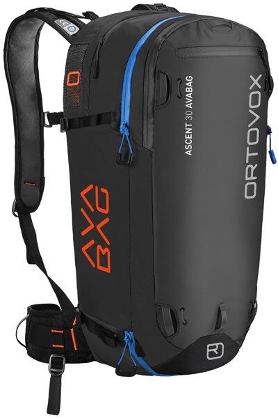 Ortovox Ascent 30 AVABAG - zaino airbag Black