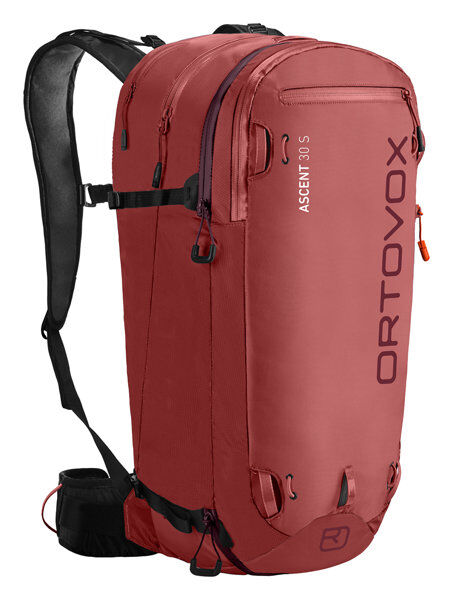 Ortovox Ascent 30 S - zaino scialpinismo - donna Red