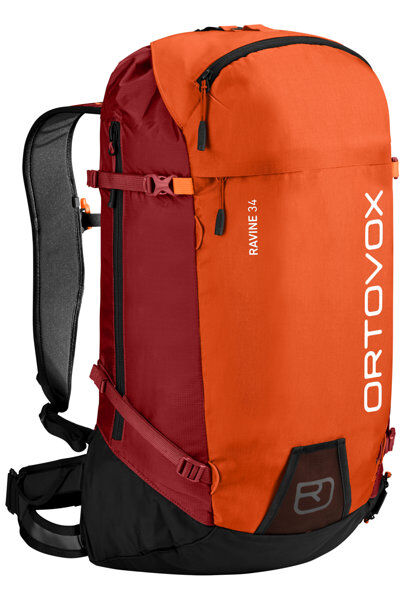 Ortovox Ravine 34 - zaino freeride Orange/Red 34