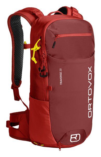 Ortovox Traverse 20 - zaino alpinismo Red/Dark Red