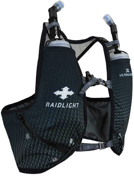 Raidlight Ultralight 3L - zaino trail running Black L