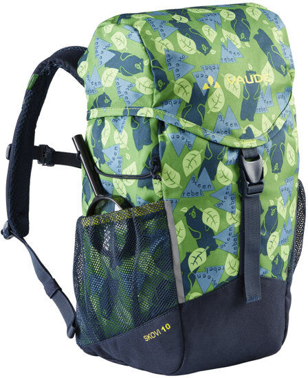 Vaude Skovi 10 - zaino escursionismo - bambino Green/Grey