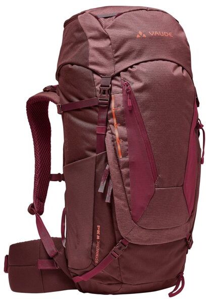 Vaude Asymmetric 38+8 - zaino trekking - donna Red