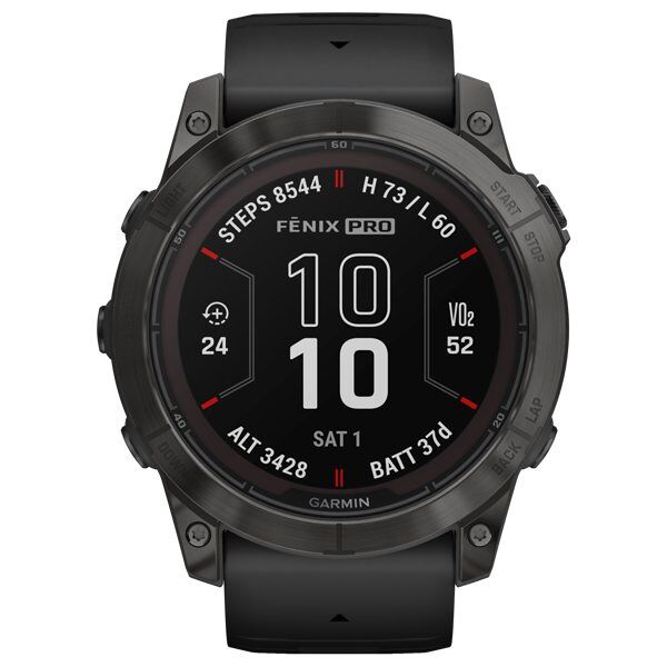 garmin fenix® 7x pro sapphire solar edition - orologio gps multisport black 51 mm