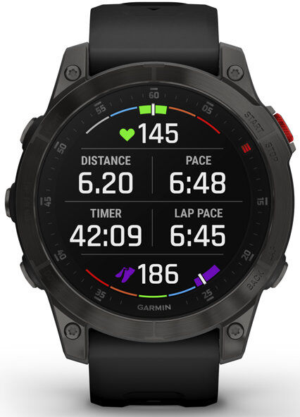 Garmin epix™ (Gen 2) Sapphire Edition - orologio multifunzione Black 47 mm