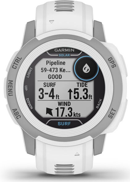 Garmin Instinct 2S Solar Surf Edition - orologio multifunzione Grey/White