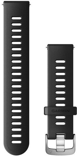 Garmin Quick Fit 20mm silicone - cinturino Black