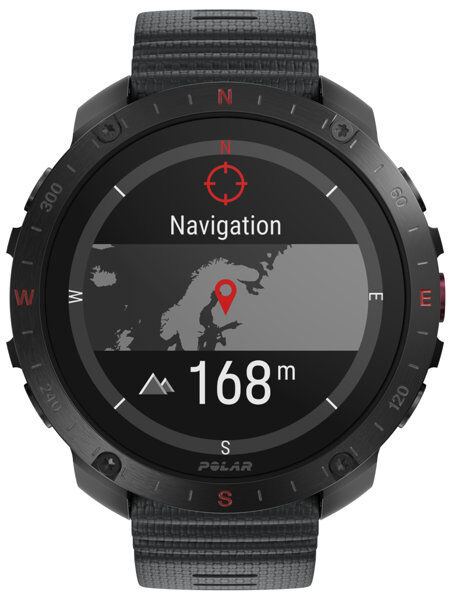 Polar Grit X2 Pro - orologio multifunzione Black