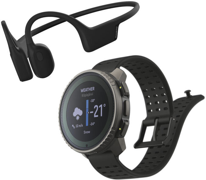 Suunto Vertical Titanium Solar + Sonic Black