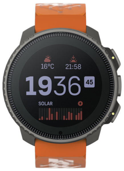 Suunto Vertical Eiger Extreme Titanium Solar - orologio multifunzione Grey/Orange