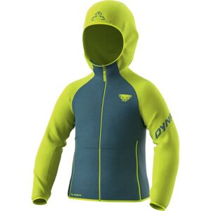 Dynafit Youngstar Polartec Hooded - felpa in pile - bambino Blue/Green 128