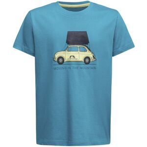 La Sportiva Cinquecento - T-Shirt arrampicata - bambino Light Blue/Yellow 110