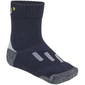 Meru Nakila (1 pair) - calzini trekking - bambino Navy/Green 27/30