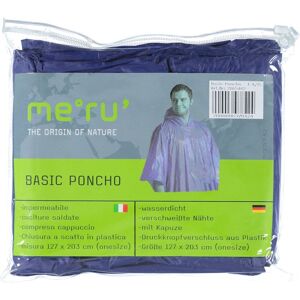 Meru Poncho antipioggia Dark Blue One size