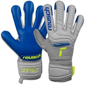 Reusch Attrakt Junior - guanti da portiere - bambino Grey/Yellow/Blue 5