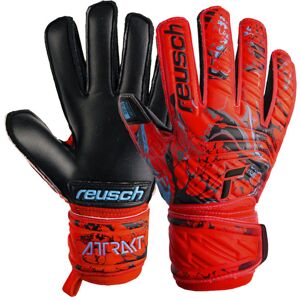 Reusch Attrakt Silver Jr - guanti da portiere - bambino Red/Black 6