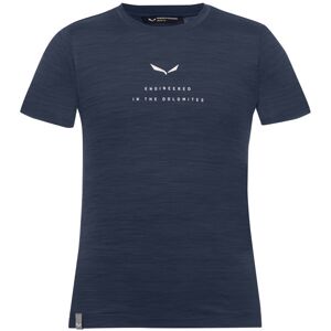 Salewa Eagle Dry S/S K - T-shirt - bambino Dark Blue 116