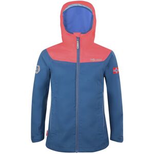 Trollkids Bergen Girls - giacca trekking - bambina Blue/Red 164