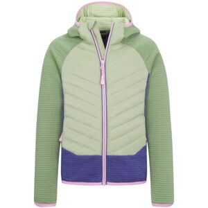 Trollkids Girls Sirdal - giacca ibrida - bambina Green/Violet 140