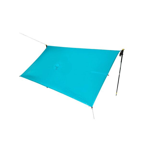 sea to summit poncho ultra-sil nano 15d - poncho blue 140 x 118 cm