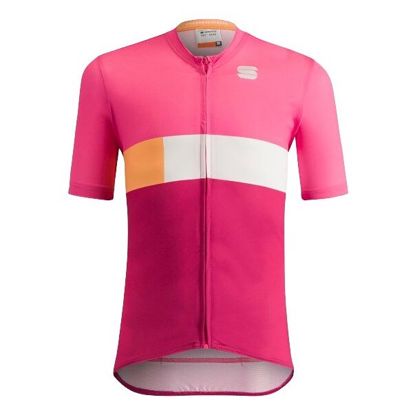 sportful snap kid - maglia ciclismo - bambini pink 6a