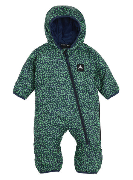 burton infant buddy bunting - tuta da sci - bambino green 18m