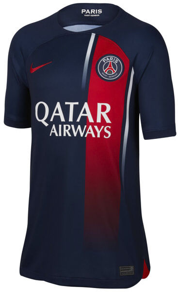 nike paris saint-germain 23/24 home - maglia calcio - ragazzo dark blue/red xs