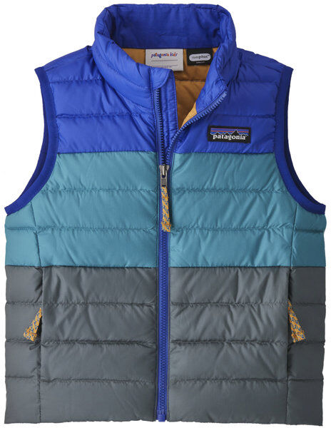 patagonia baby down sweater - gilet in piuma - bambino blue 2a