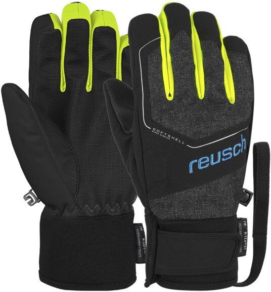 reusch torby r-tex® xt j - guanti da sci - bambino black/grey/blue 5