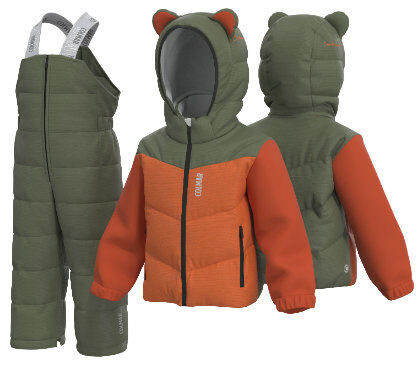 Colmar Magnetic Jr - tuta da sci - bambino Orange/Green 24