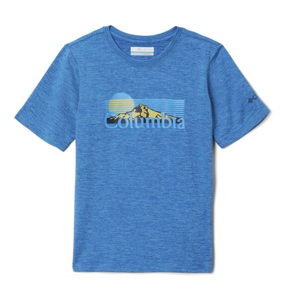 Columbia Mount Echo™ - T-shirt - bambino Light Blue/Yellow XS