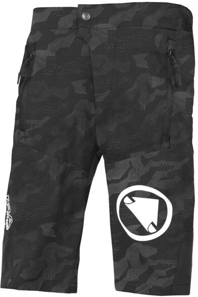 Endura K MT500JR Burner - pantaloni MTB - bambino Black/Grey 11-12A