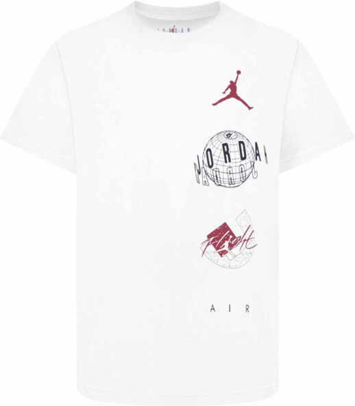 Nike Jordan Air Globe Jr - T-shirt - ragazzo White 12-13A